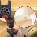 Verstellbares Bohrlochset für die Holzbearbeitung
