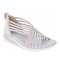 Sportliche geflochtene Fischmaul-Sandalen für Damen