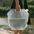 Klappbarer Wasserbeutel für den Außenbereich mit Wasserhahn