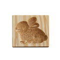 Ausstecher mit Holzmuster