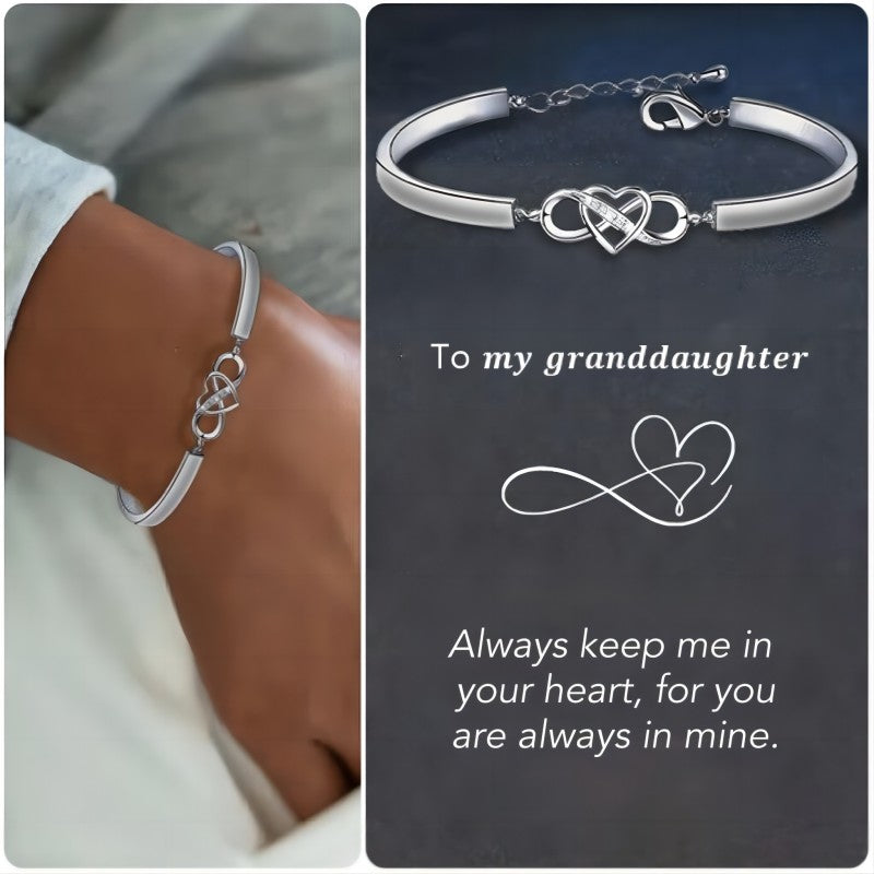 Denken Sie immer daran: "Ich liebe dich, Mama - ewige Liebe"-Herzarmband Hauptbild