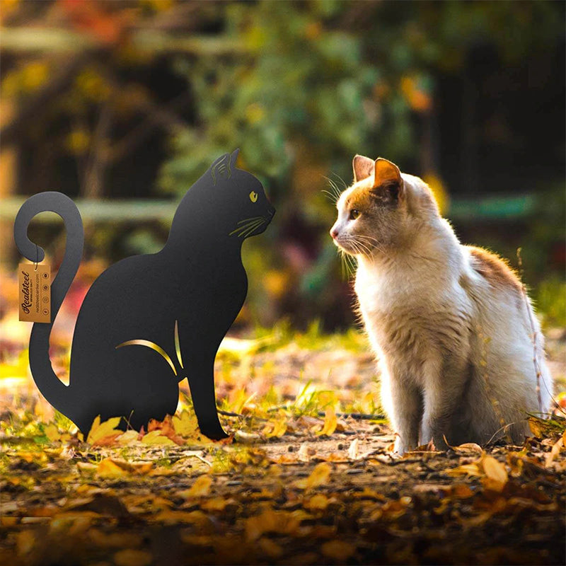Katzendekoration aus Metall Hauptbild