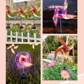 Wasserdichte Solar-Garten-Windmühlenleuchte