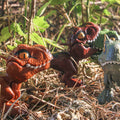 Fingerbeißendes Dinosaurierspielzeug