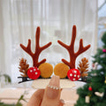 Rentiergeweih Weihnachts-Haarspange