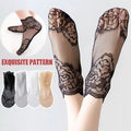 Neue Damenmode-Spitzensocken