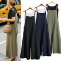 Lässiger, lockerer, fester Tank-Overall für Damen