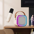 Mini-Karaoke-Maschine mit drahtlosen Mikrofonen