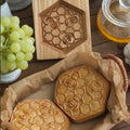 Ausstecher mit Holzmuster