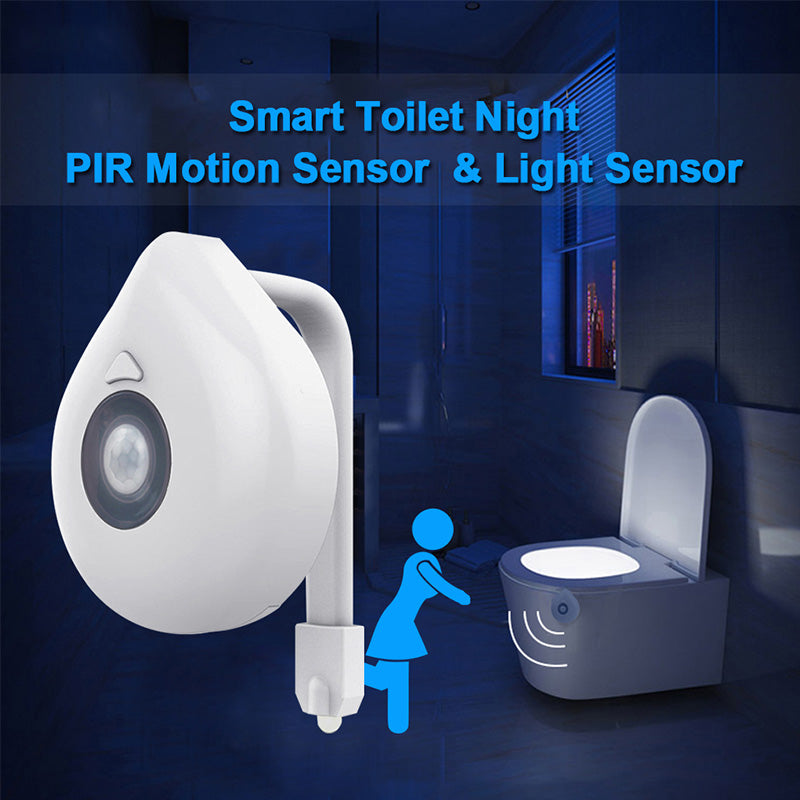 LED-Induktions-Toiletten-Nachtlicht