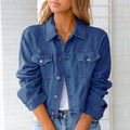 Bunte Jeansjacke