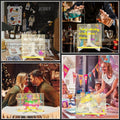 LED-Notiztafel mit Farben