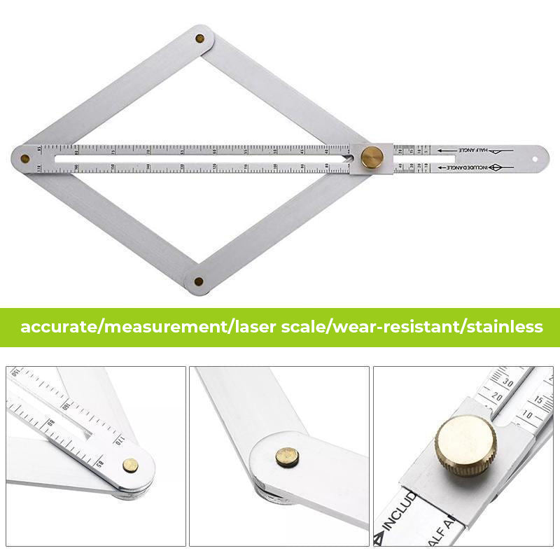 Winkelmesser aus Edelstahl Zweitbild