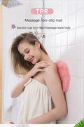 Fuß- und Rückenwäscher für die Dusche, Massagepad