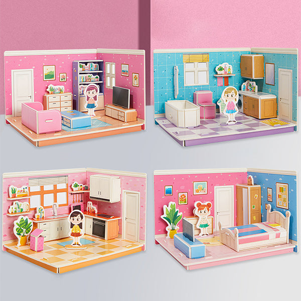 3D-STEREO-RAUM-PUZZLE Hauptbild