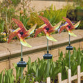 Wasserdichte Solar-Garten-Windmühlenleuchte