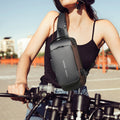 USB-Lade-Sport-Sling-Anti-Diebstahl-Umhängetasche