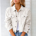 Bunte Jeansjacke
