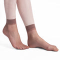 Damensocken aus transparenter Kristallseide