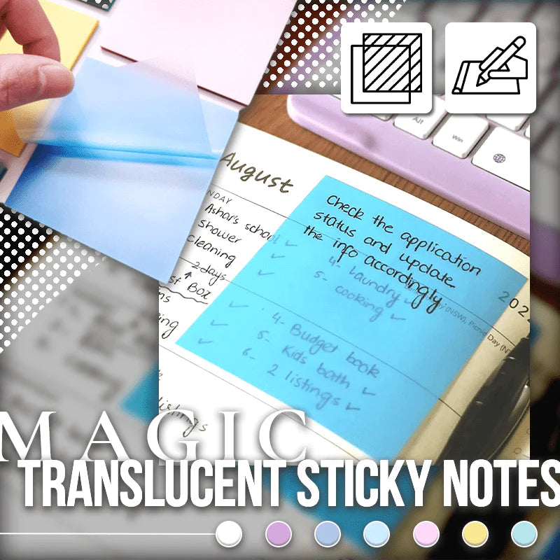 Transparente Haftnotizen von Multibey Hauptbild