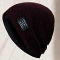 Warme Strickmütze