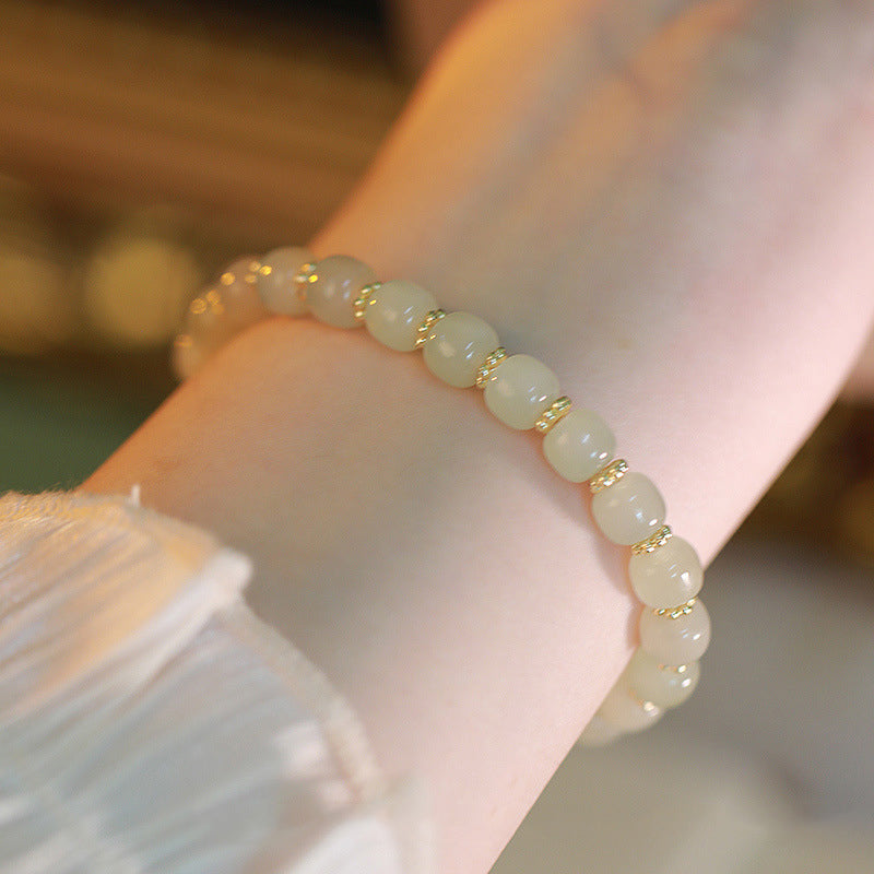 Elegantes Hetian-Jade-Armband