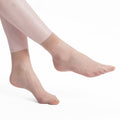 Damensocken aus transparenter Kristallseide