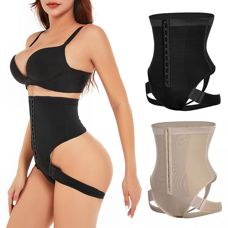 2-in-1-Shaper-Gürtel mit hoher Taille für Bauchkontrolle