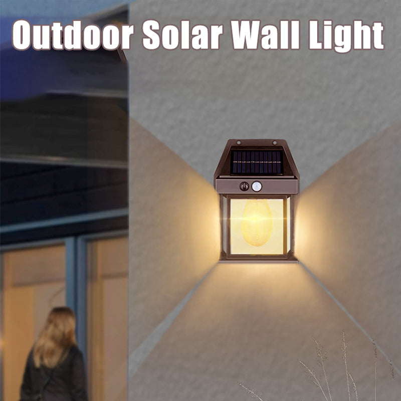 Solar-Wolfram-Wandleuchte Hauptbild