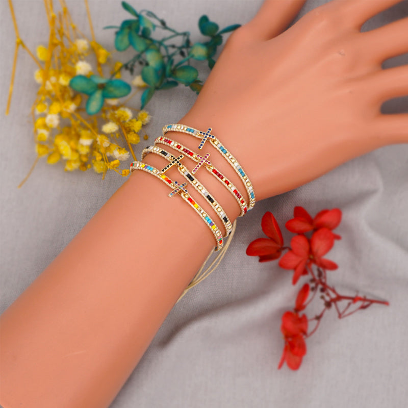 GOTT HAT EINEN PLAN-KREUZ-ARMBAND Hauptbild