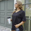 Damen-T-Shirt mit V-Ausschnitt