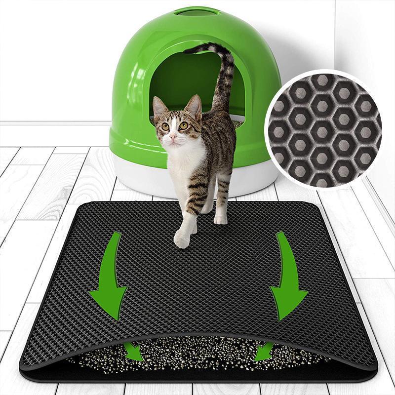Rutschfeste Katzenstreumatte Hauptbild