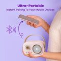 Tragbarer Bluetooth-Lautsprecher mit kabellosem Mikrofon