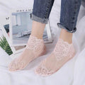 Neue Damenmode-Spitzensocken