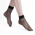 Damensocken aus transparenter Kristallseide