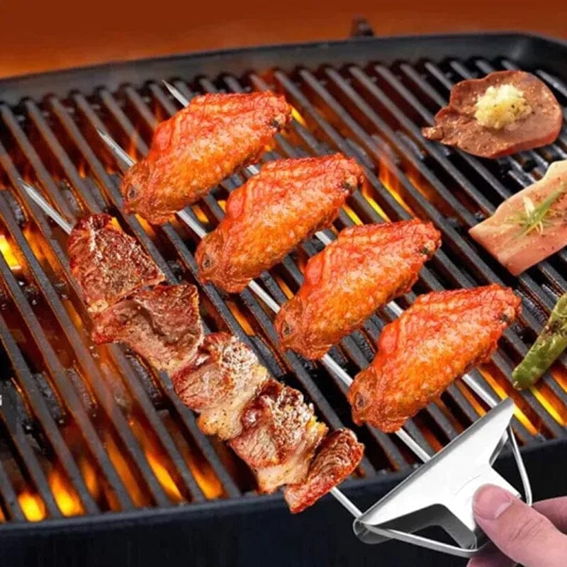 3-Wege-Grillspieße – GrillSavant
