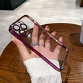 Modische transparente Hülle für das iPhone