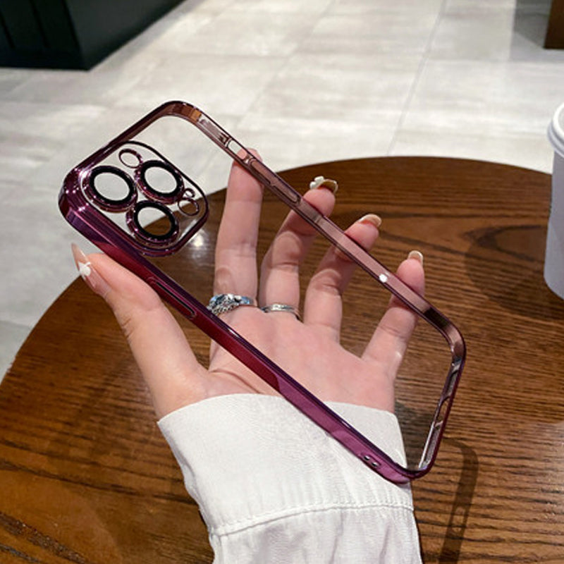 Modische transparente Hülle für das iPhone