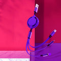 3 in 1 mobiles Ladekabel passend für iPhone