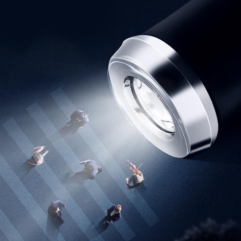Winddichter LED-Sonnen- und Regenschirm Zweitbild
