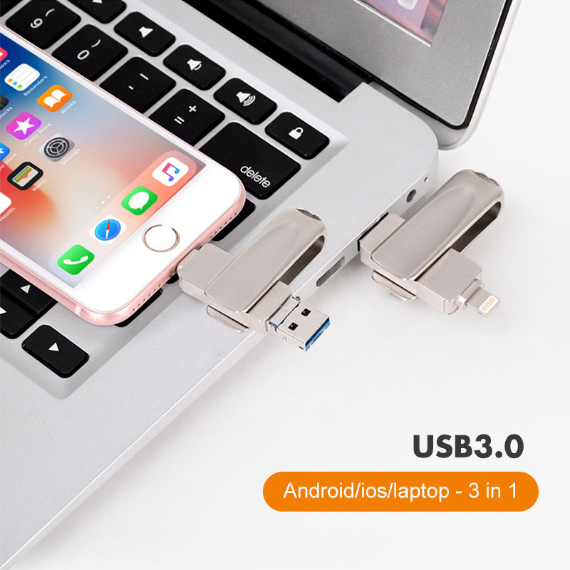 3-in-1-USB-Flash-Laufwerk