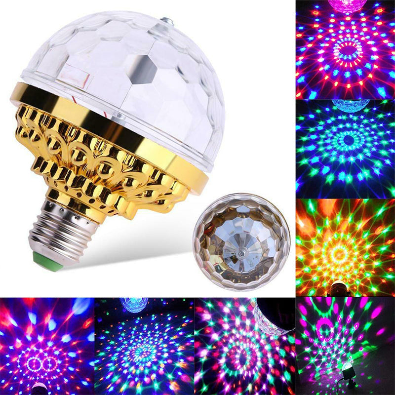 6 rotierende goldene LED-Perlen Hauptbild