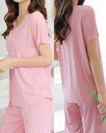 Zweiteiliges Pyjama-Set aus Eisseide