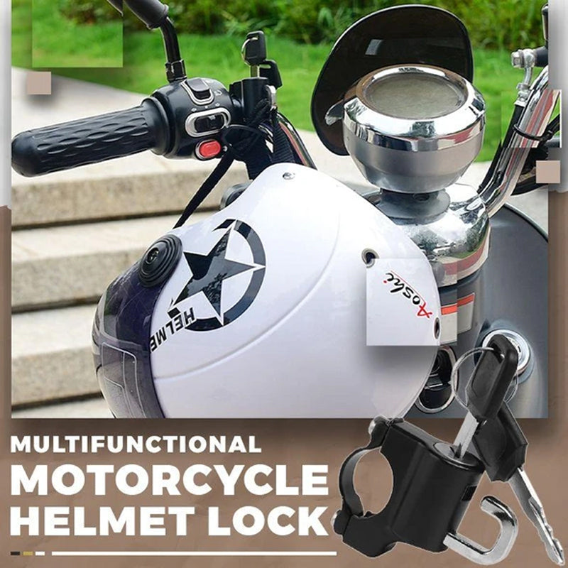 Multifunktionales Motorradhelmschloss Hauptbild