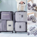 Set mit 7 Reise-Aufbewahrungstaschen