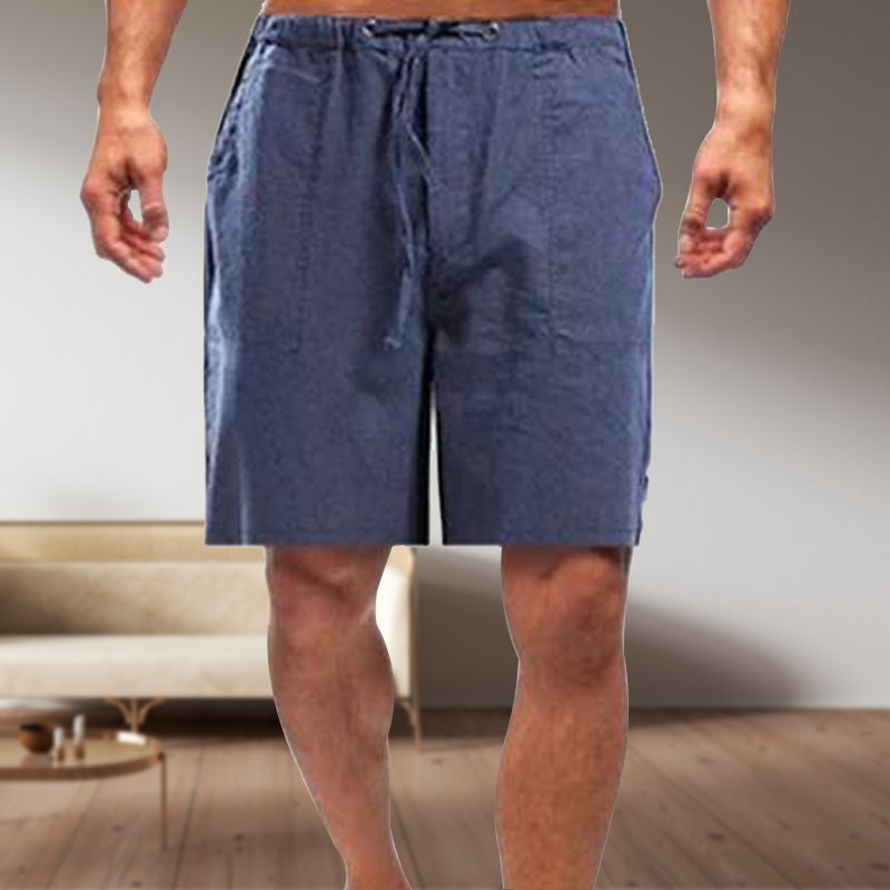 Lässige Herren-kurze Hose aus Leinen Hauptbild