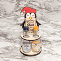 Weihnachts-Mini-Weinflaschenhalter