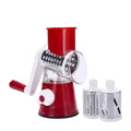 3-in-1-Rotationskäsereibe-Gemüseschneider