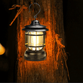 Tragbare Retro-Campinglampe