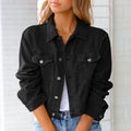 Bunte Jeansjacke